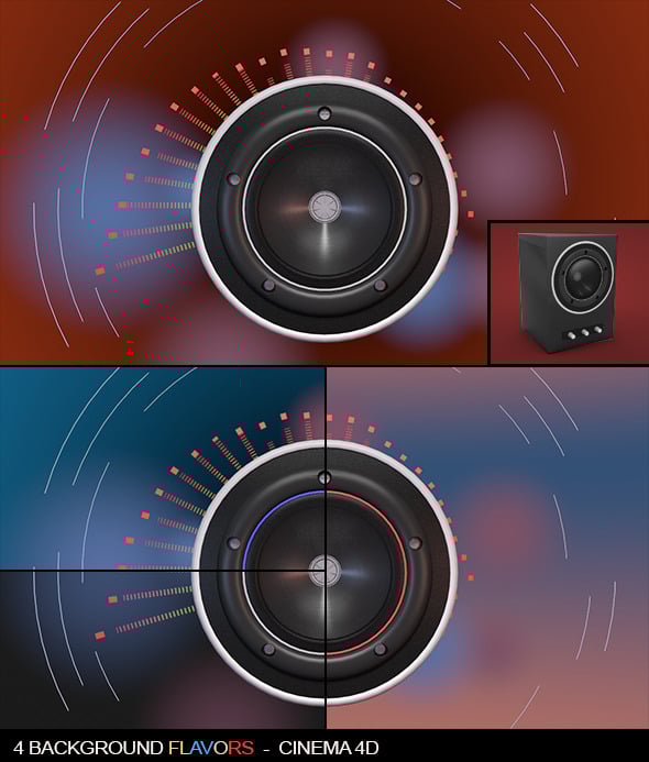 Audio Visualization Template - 3DOcean Item for Sale