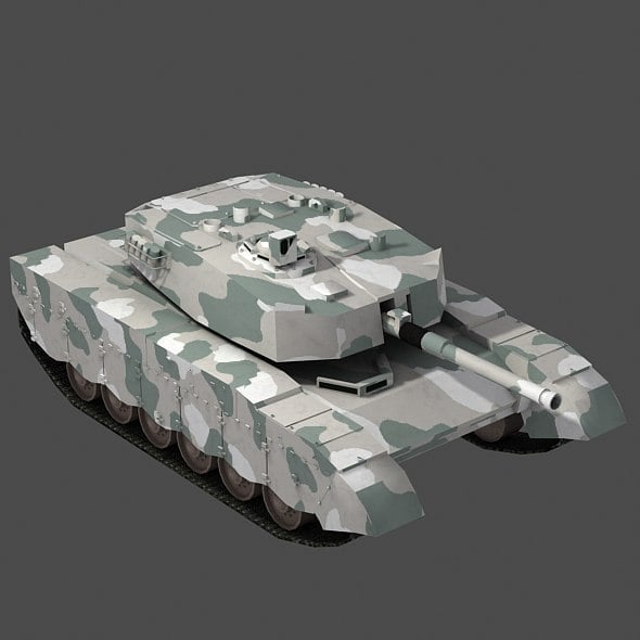 Olifant Mk1B Main Battle Tank - South Africa - 3DOcean Item for Sale