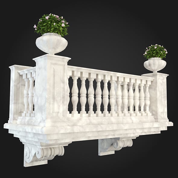 Balcony 012 - 3DOcean Item for Sale