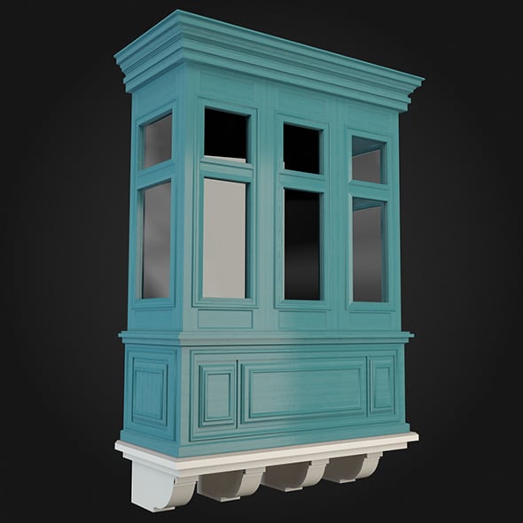 Balcony 017 - 3DOcean Item for Sale