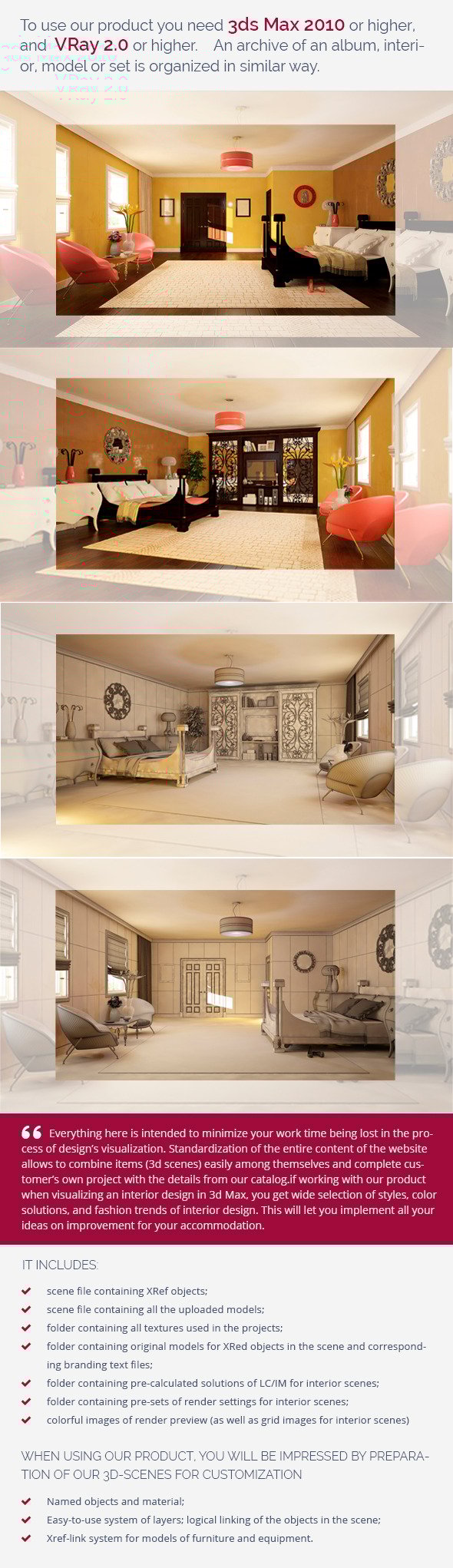 Bedroom 0409 - 3DOcean Item for Sale