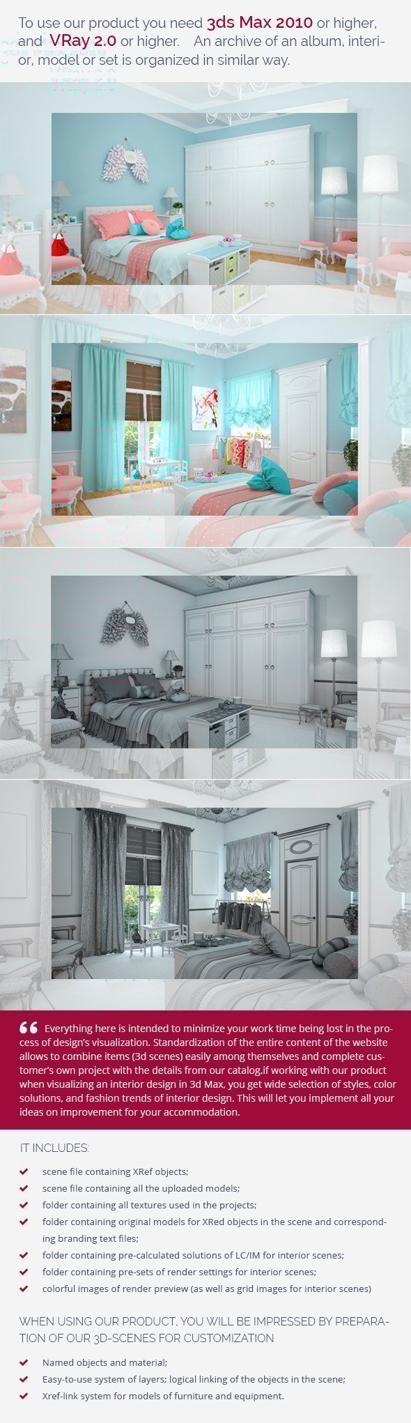 Nursery 0452 - 3DOcean Item for Sale