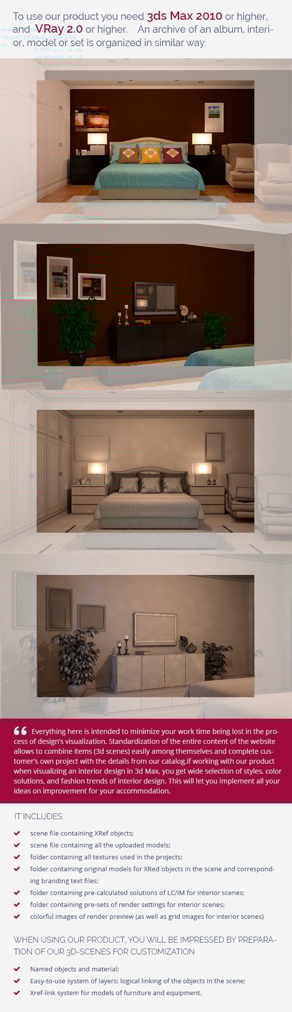 Bedroom 0416 - 3DOcean Item for Sale