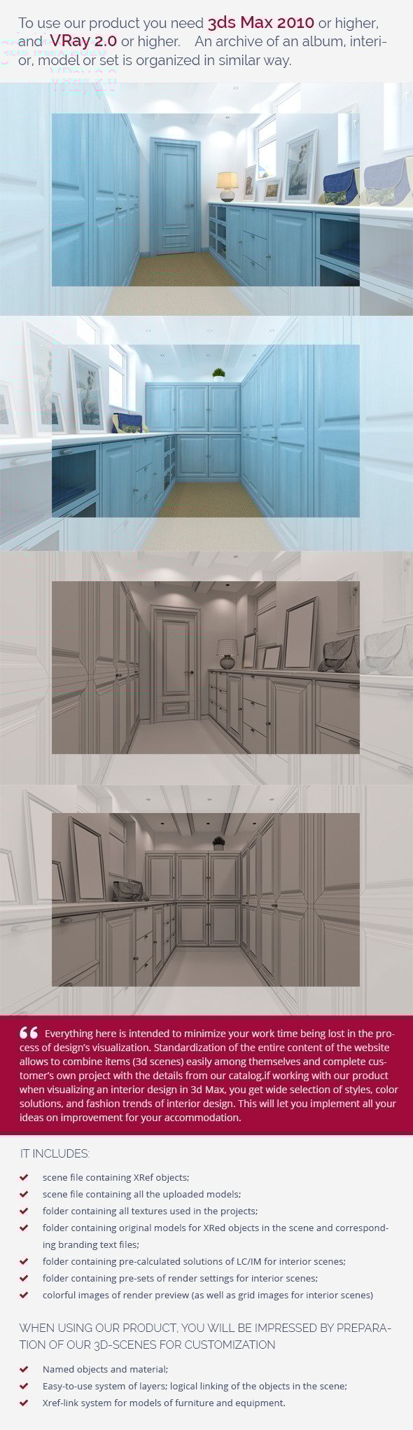 Dressing Room 0342 - 3DOcean Item for Sale