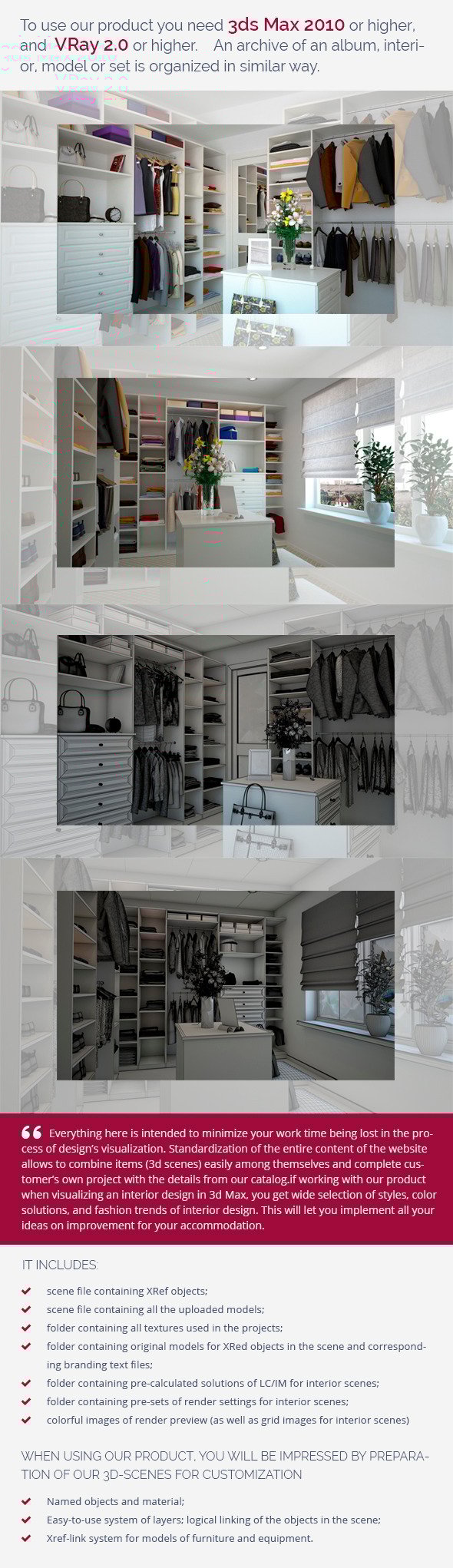 Dressing Room 0345 - 3DOcean Item for Sale