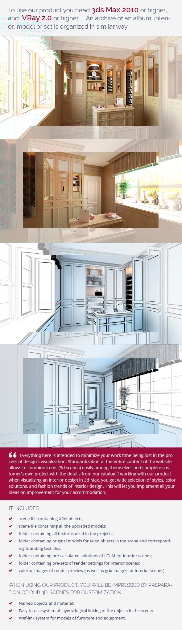 Dressing Room 0347 - 3DOcean Item for Sale