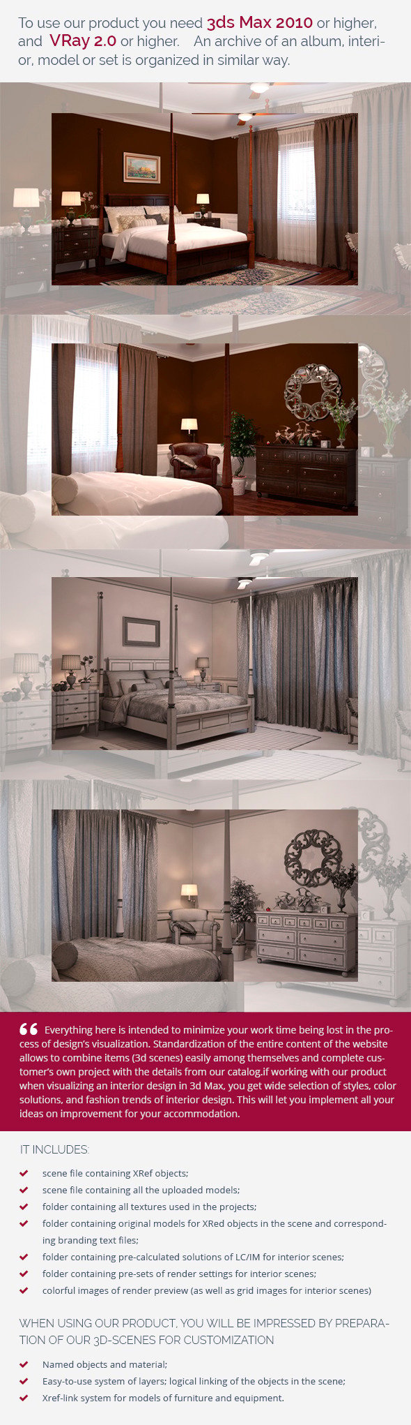 Bedroom 0413 - 3DOcean Item for Sale