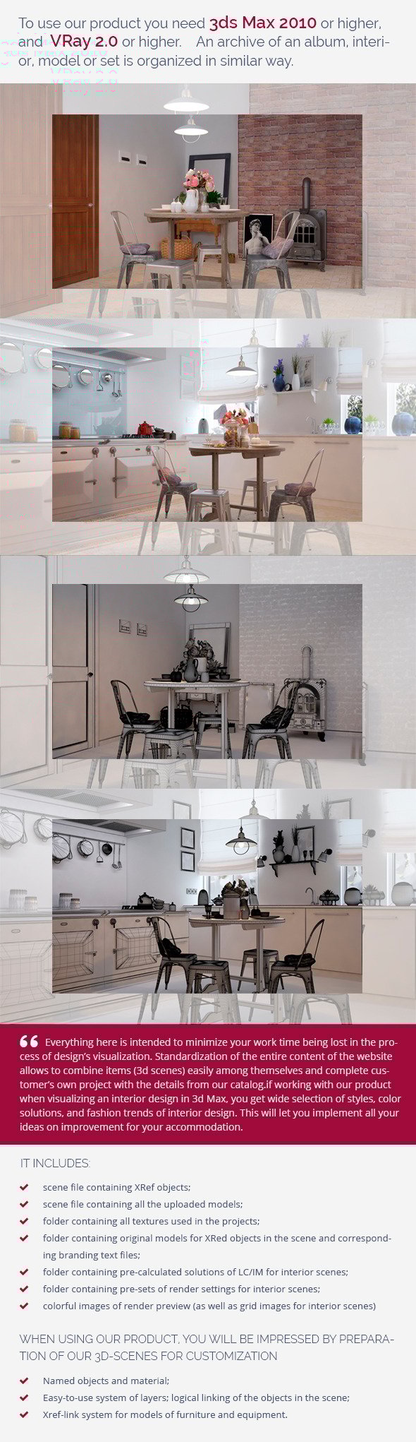 Kitchen 0108 - 3DOcean Item for Sale