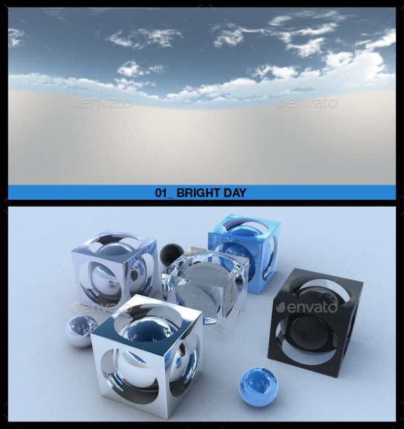 HDRI Sky Pack 1 - 3DOcean Item for Sale