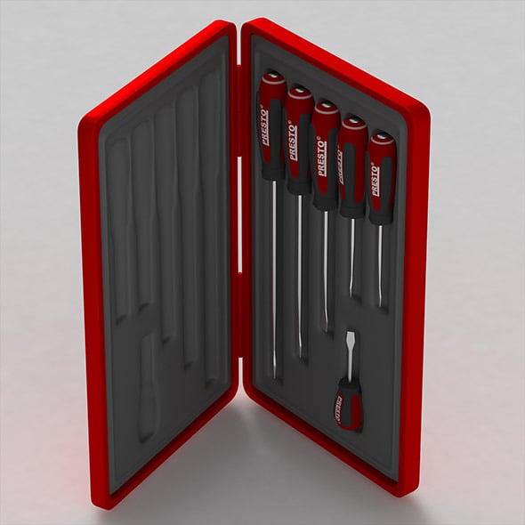 Screwdriver Box - 3DOcean Item for Sale