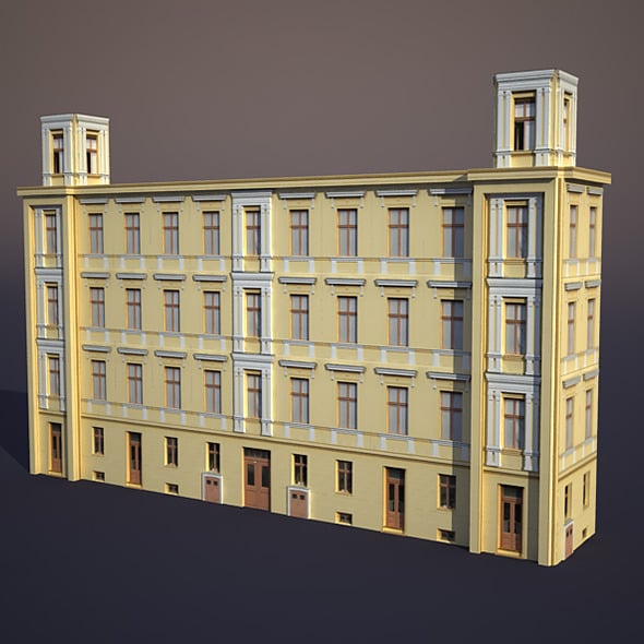 Apartment house #8 - 3DOcean Item for Sale
