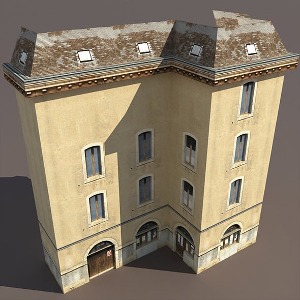 Apartment house #10 - 3DOcean Item for Sale