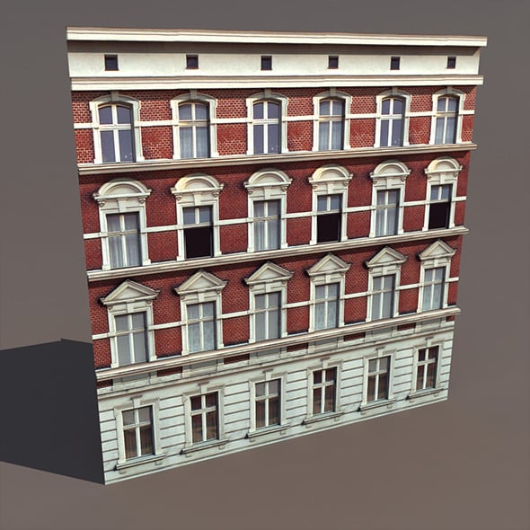 Apartment House #19 - 3DOcean Item for Sale