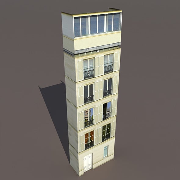 Apartment house #20 - 3DOcean Item for Sale