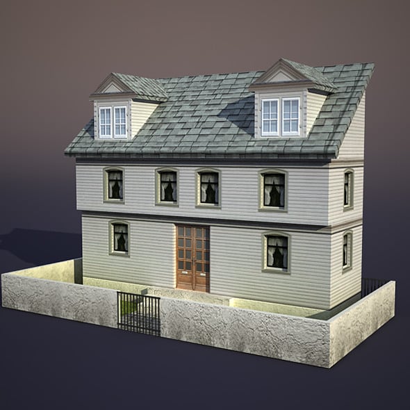 Apartment House #27 - 3DOcean Item for Sale
