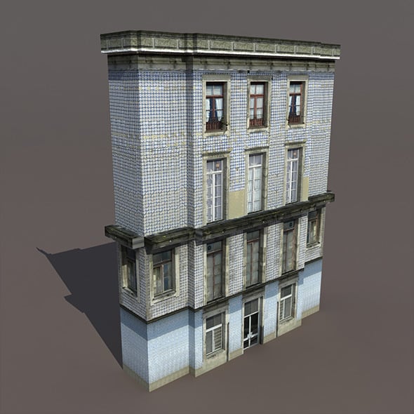 Apartment House #32 - 3DOcean Item for Sale