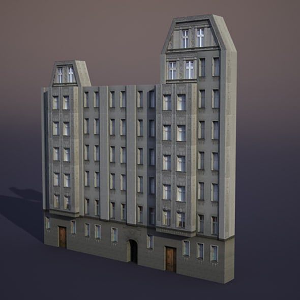 Apartment House #35 - 3DOcean Item for Sale