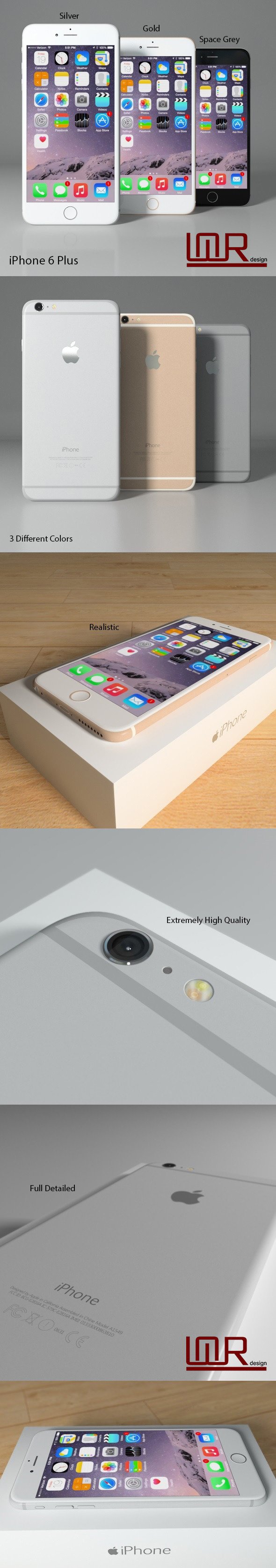 iPhone 6 Plus - 3DOcean Item for Sale