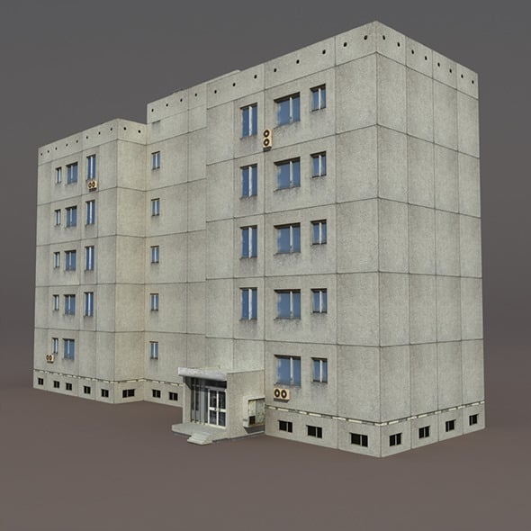 Residential Building #4 - 3DOcean Item for Sale