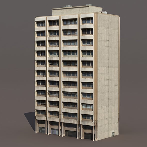 Residential Building #10 - 3DOcean Item for Sale