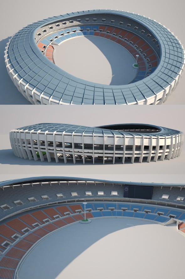 Jamsil Olympic Stadium - 3DOcean Item for Sale