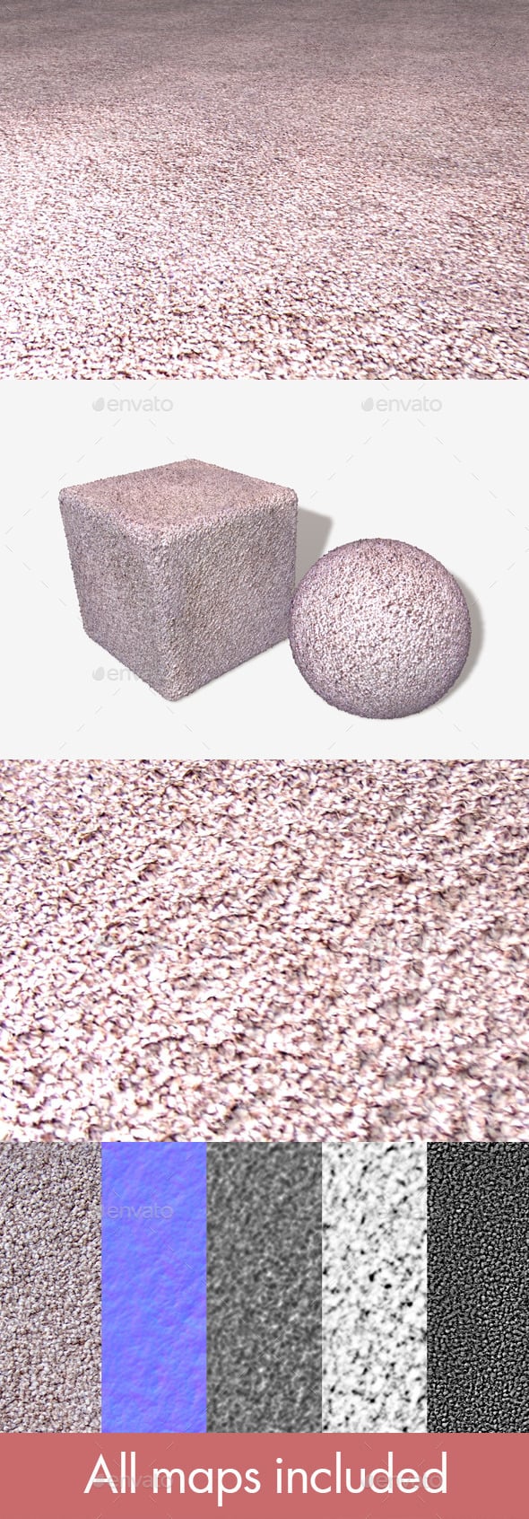 Short Carpet Seamless Texture - 3DOcean Item for Sale