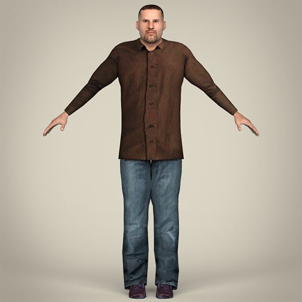 Handsome Man - 3DOcean Item for Sale