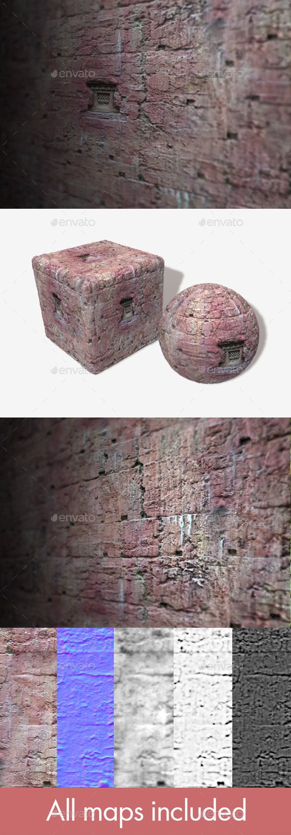 Clay Wall 2 Seamless Texture - 3DOcean Item for Sale