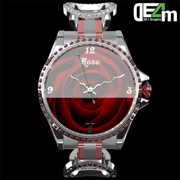 Watch Rose - 3DOcean Item for Sale