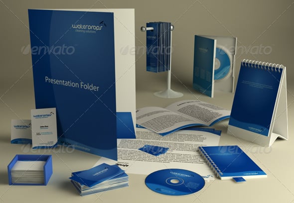 Stationary Presentation Kit - 3DOcean Item for Sale