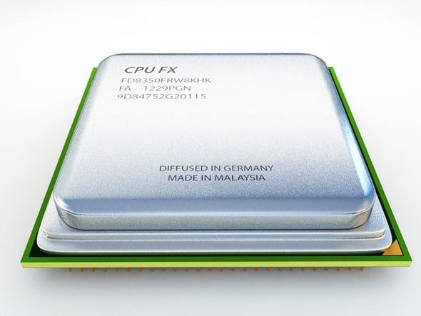 CPU chips - 3DOcean Item for Sale