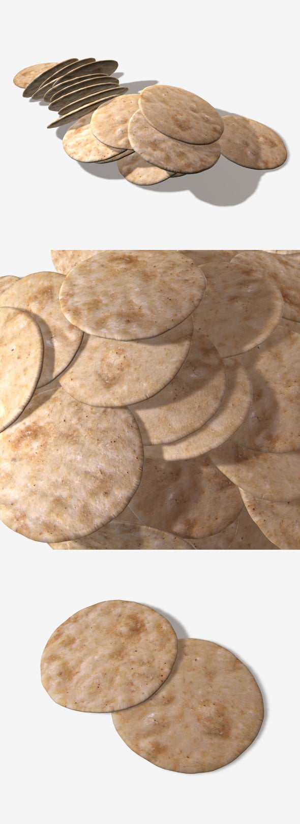 Rice Crackers - 3DOcean Item for Sale