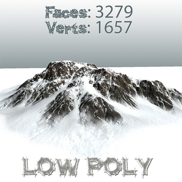Snow_M_B_200515 - 3DOcean Item for Sale