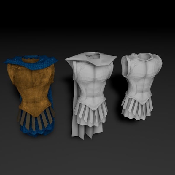 Sparta Armor - 3DOcean Item for Sale