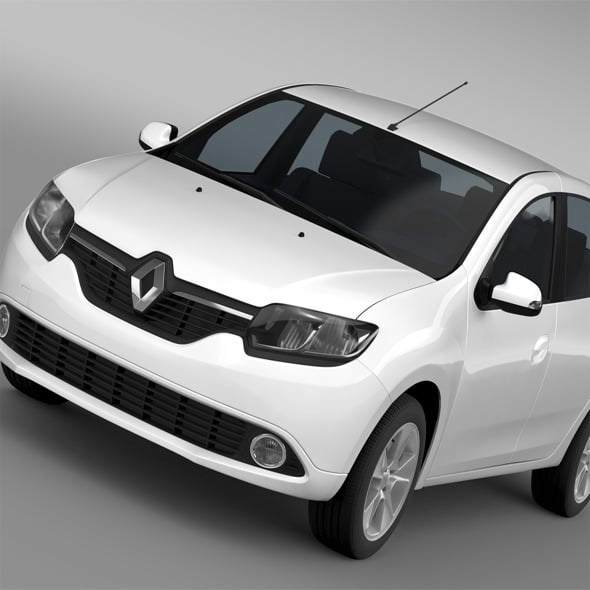 Renault Logan 2015 - 3DOcean Item for Sale