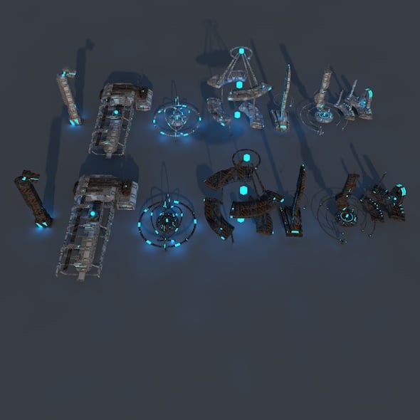 Space city - 3DOcean Item for Sale