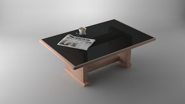 Modern Coffee Table - 3DOcean Item for Sale