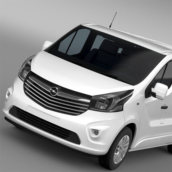Opel Vivaro Biturbo 2015 - 3DOcean Item for Sale