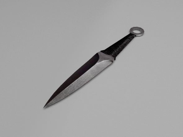 Throwing Knife - 3DOcean Item for Sale