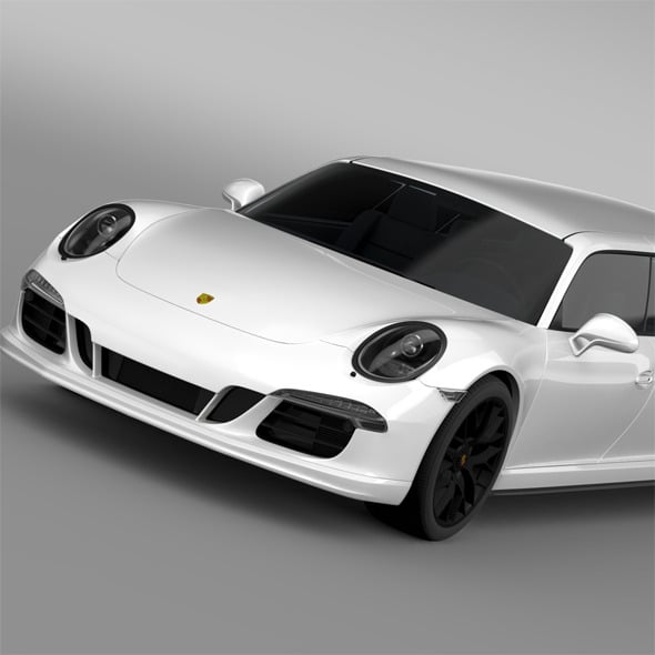 Porsche 911 Carrera 4 GTS Limousine 2016 - 3DOcean Item for Sale