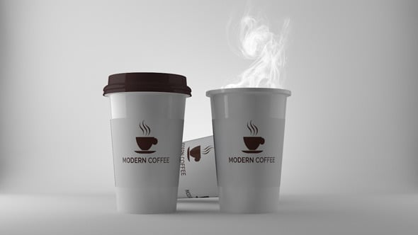 Paper Coffee Cup - 3DOcean Item for Sale