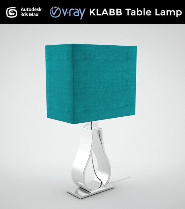KLABB Table Lamp - 3DOcean Item for Sale