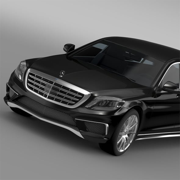 AMG Mercedes Maybach Pullman VV222 2015 - 3DOcean Item for Sale