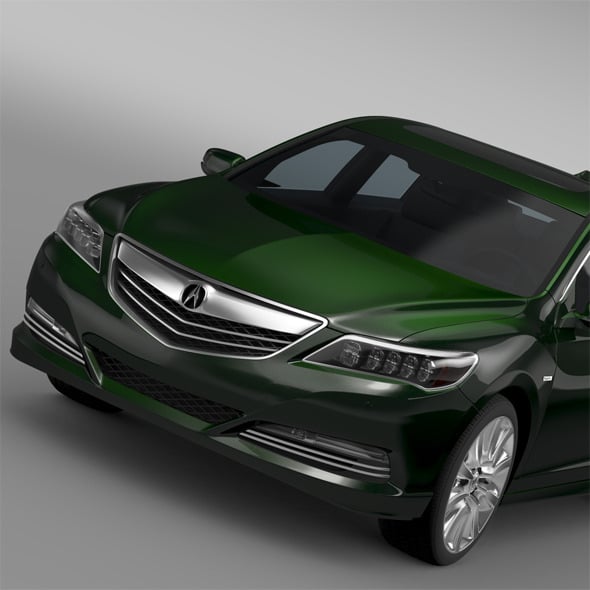 Acura RLX SH AWD 2015 - 3DOcean Item for Sale