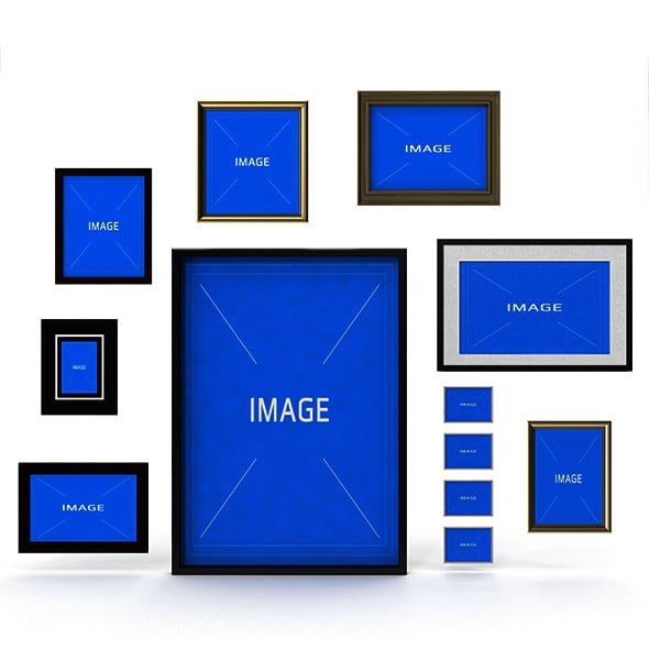 Picture Frame Stet - 3DOcean Item for Sale