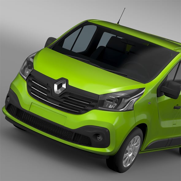 Renault Trafic Combi 2015 - 3DOcean Item for Sale