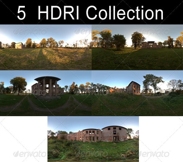 HDRi Pack - Ruin - 3DOcean Item for Sale