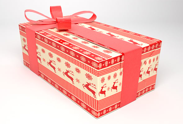 Gift Box Christmas - 3DOcean Item for Sale