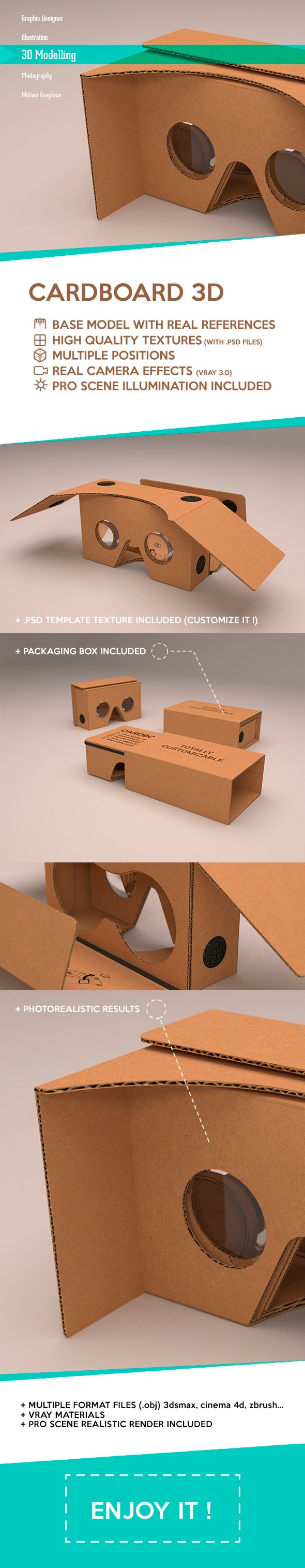 Google Cardboard - 3DOcean Item for Sale