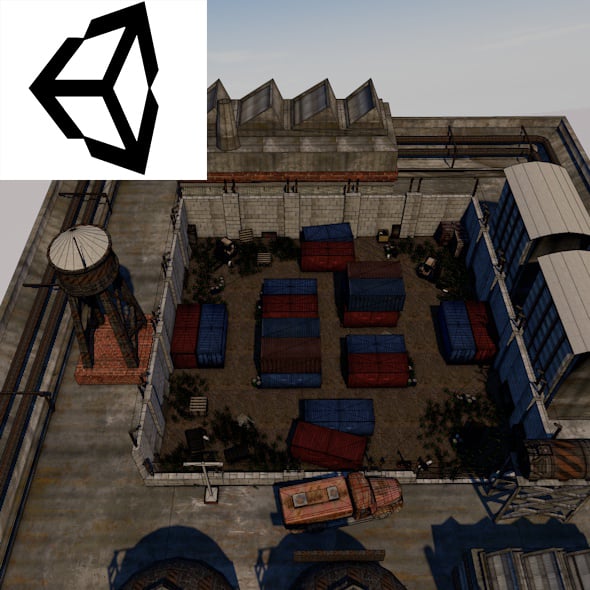 Military Area - 3DOcean Item for Sale